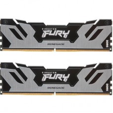 Модуль пам'яті для комп'ютера DDR5 96GB (2x48GB) 6400 MHz Renegade Silver XMP Kingston Fury (ex.HyperX) (KF564C32RSK2-96)