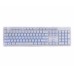 Клавіатура Gembird KB-UML3-01-W-UA White USB 3-х кольорове підсвічування