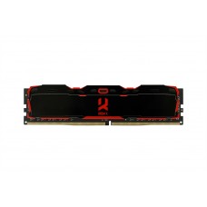 Модуль пам'яті DDR4  8GB 2666MHz GOODRAM Iridium X Black (IR-X2666D464L16S/8G)