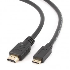 Кабель HDMI to Mini HDMI 1.8м Cablexpert (CC-HDMI4C-6) 19M/M v1.4, золотисті коннектори