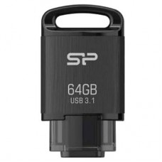 USB флеш накопичувач Silicon Power 64GB C10 Black USB 3.1 / Type-C (SP064GBUC3C10V1K)