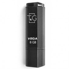 USB флеш накопичувач T&G 8GB 121 Vega Series Black USB 2.0 (TG121-8GBBK)