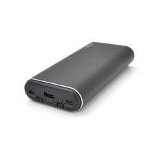 Батарея універсальна PZX-V23 20000mAh  USB-3.0A + 1A + кабель USB micro/Type-C, LED, Black 19000
