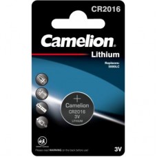 Батарейка CR 2016 Lithium * 1 Camelion (CR2016-BP1)