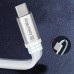 Кабель USB (AM/CM) 0.25м ColorWay (CW-CBUC001-WH) белый USB-USB Type-C