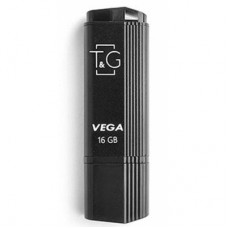 USB флеш накопичувач T&G 16GB 121 Vega Series Black USB 2.0 (TG121-16GBBK)