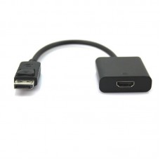 Перехідник DisplayPort - HDMI 30cm, Black, 4K/2K (YT-C-DP(M)/HDMI(F)) 08628