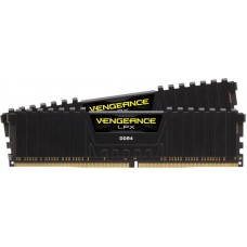 Модулі пам'яті DDR4  32GB (2x16GB) 3600MHz Corsair Vengeance LPX Black (CMK32GX4M2Z3600C18)
