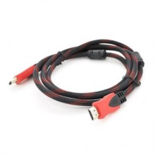 Кабель HDMI to HDMI 10м Merlion Black/RED v1.4 (YT-HDMI(M)/(M)NY/RD-10m) 01059