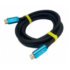 Кабель HDMI to HDMI  5.0м Merlion 4Kx2K Ultra HD v2,0 Black-Blue (YT-HDMI(M)/(M)4KV2.0-5.0m) 19119