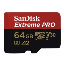 Карта пам'яті SanDisk 64GB microSDXC class 10 UHS-I U3 Extreme Pro V30 (SDSQXCU-064G-GN6MA)
