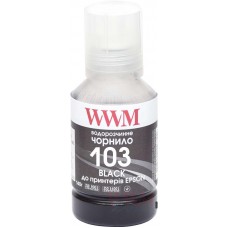 Чернила WWM  (140 г) EPSON 103 L3100/3110/3150 Black (E103B)
