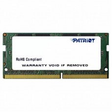 Модуль памяти SO-DIMM DDR4  4GB 2400MHz Patriot (PSD44G240081S)