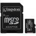 Карта microSDXC 256ГБ UHS-I U3 Kingston Canvas Select Plus V30 A1 + SD Adapter (SDCS2/256GB)