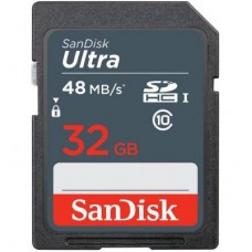 Карта пам'яті SanDisk 32GB SDHC class 10 UHS-I Ultra Lite (SDSDUNR-032G-GN3IN)