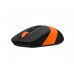 Мишка A-4 Tech Fstyler FG10S Black+Orange USB Бездротова оптична беззвучне натискання 2000dpi