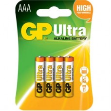 Батарейка Gp AAA LR03 Ultra Alcaline * 4 (24AU-U4)