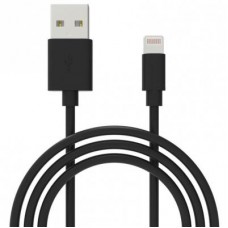 Кабель USB (AM/Lightning) 1.0м Grand-X (PL01B) 2.1А чорний