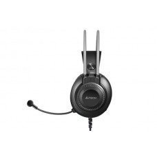 Гарнітура A4-Tech FH200i Black+Grey Fstyler AUX 3.5mm Stereo Headphone,  2x3,5 jack+ Y cable