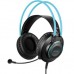 Гарнітура A4-Tech FH200i Black+Blue Fstyler AUX 3.5mm Stereo Headphone,  2x3,5 jack+ Y cable