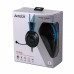 Гарнітура A4-Tech FH200i Black+Blue Fstyler AUX 3.5mm Stereo Headphone,  2x3,5 jack+ Y cable