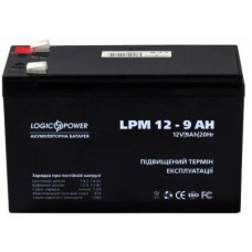 Аккумуляторная батарея LogicPower 12V 9AH (LPM 12 - 9 AH) AGM