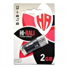 USB флеш накопичувач Hi-Rali 2GB Corsair Series Black USB 2.0 (HI-2GBCORBK)