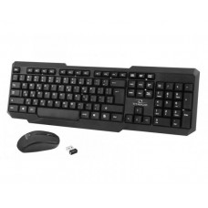 Комплект клавиатура+мышь Esperanza Titanum Memphis Black USB беспроводной (TK108UA)