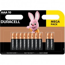 Батарейка Duracell AAA MN2400 LR03 * 10 (5002509/5006462)