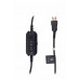 Гарнітура A4-Tech G350 Bloody (Black) USB для ігор Hi Fi, 7.1 віртуальний звук, RGB підсвічування