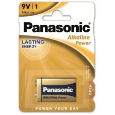 Батарейка Panasonic Крона 6LR61 Alkaline Power * 1 (6LR61REB/1BP)