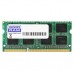 Модуль пам'яті SO-DIMM DDR3  4GB 1600MHz GOODRAM (GR1600S364L11S/4G) 