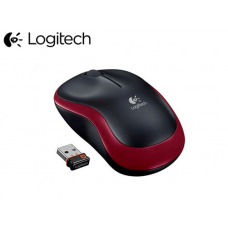 Мишка Logitech M185 Wireless Red (910-002240) USB Radio 2.4 ГГц, оптична, 1000dpi