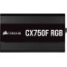 Блок живлення Corsair  750Вт CX750F RGB (CP-9020218-EU) ATX, 120мм, APFC, 8xSATA, 80 PLUS Bronze, Module