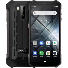 Смартфон Ulefone Armor X3 2/32GB Black (6937748733218) 5.5" (1440x720) IPS / MediaTek MT6580 / ОЗУ 2 ГБ / 32 ГБ вбудованої + microSD до 128 ГБ / камера 8+2 Мп + 5 Мп / 3G (WCDMA) / Bluetooth / Wi-Fi / GPS / ОС Android 9.0 (Pie) / 158х77.5х13.85мм / 2
