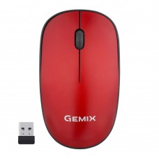 Мишка Gemix GM195 Red USB Radio 2.4 ГГц, 1200dpi