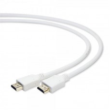 Кабель HDMI to HDMI  1.0м Cablexpert (CC-HDMI4-W-1M) V.2.0, 4К 60Гц, позолочені конектори