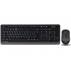 Комплект клавиатура+мышь A4 Tech FG1010 Black+ Grey USB беспроводной Radio 2.4ГГц