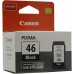Картридж CANON  PG-46 Black (9059B001) Pixma Efficiency E404/E464 / для Принтерів: Canon PIXMA E E204, E304, E3140, E3140, Canon PIXMA INK EFFICIENCY E E3340, E404, E414, E464, E474, E484
