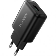 Зарядний пристрій Ugreen CD122 18W USB QC 3.0 Charger (Black) (70273)