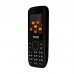 Мобільний телефон Sigma X-style 17 Update Black (4827798854518) 1.77" (160х128) TN / клавіатурний моноблок / Spreadtrum SC6531E / microSD до 32 ГБ / без камери / 2G (GSM) / Bluetooth / 109х46х14.3 мм, 65 г / 1000 мАч / чорно-зелений