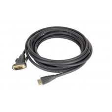 Кабель HDMI to DVI (18+1)  4.5м Cablexpert (CC-HDMI-DVI-15) v1.3