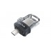 Флеш USB3.0  64ГБ SanDisk Ultra Dual M Black (SDDD3-064G-G46)