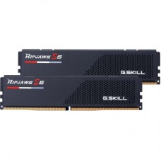 Модуль пам'яті для комп'ютера DDR5 64GB (2x32GB) 6000 MHz Ripjaws S5 G.Skill (F5-6000J3238G32GX2-RS5K)