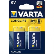 Батарейка Varta Longlife 9V 6LR61 *2 (04122101412)