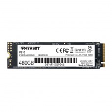 Накопитель SSD  480GB Patriot P310 M.2 2280 PCIe NVMe 4.0 x4 TLC (P310P480GM28)