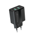 Зарядний пристрій Grand-X 5V 2,4A USB Black (CH-15B)