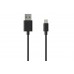 Зарядний пристрій Grand-X 1*USB, 2,1A, Black, + cable USB -> Lightning, Cu, 2.1А, 1m (CH03LTB)