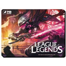 Килимок для гри Podmyshku "GAME League of Legends S" 260х195x 2мм, полиестер + каучук