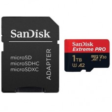 Карта пам'яті SanDisk 1 TB microSDXC UHS-I U3 Extreme Pro+SD Adapter (SDSQXCD-1T00-GN6MA)